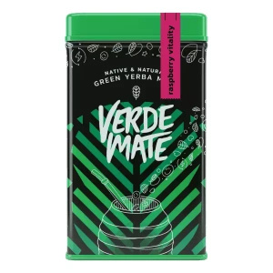 Yerbera - Konzervdoboz + Verde Mate Zöld Málna Vitalitás 0.5kg 