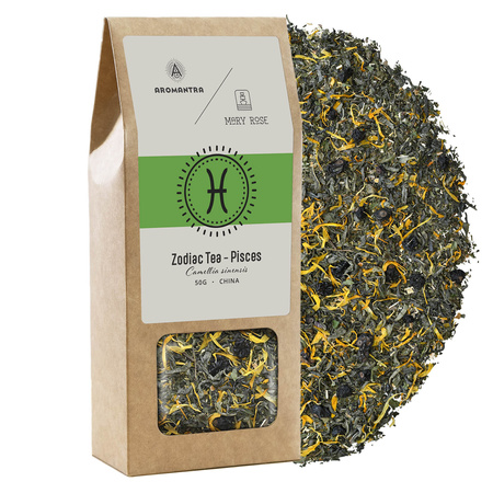 Aromantra x Mary Rose – Állatövi tea – Halak (zöld tea) 50 g