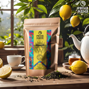 Guayusa Pachamama Menta Limón - bio minősített - menta és citrom - 250g