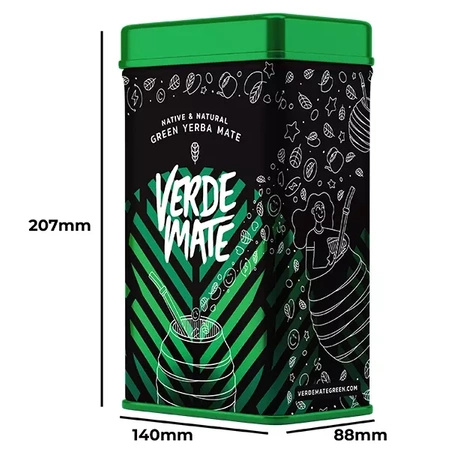 Yerbera - Konzervdoboz + Verde Mate Zöld Dulcessa - Tostada 0.5kg