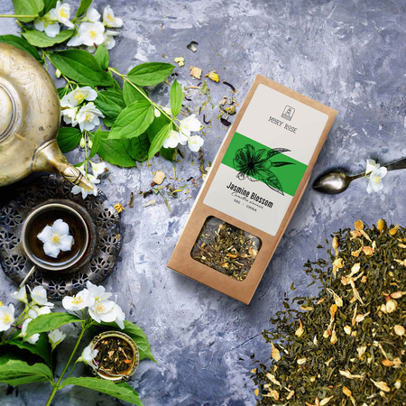 Mary Rose - Jasmine Blossom zöld tea - 50g