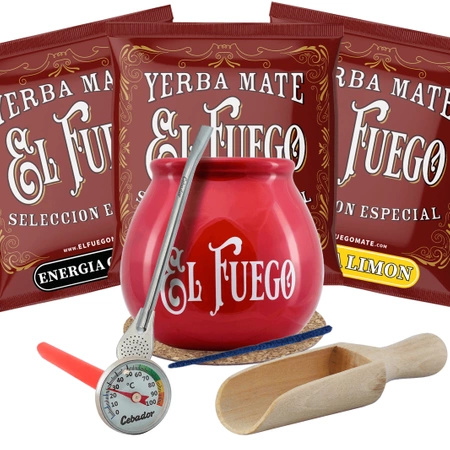 Yerba Mate készlet 3x50g Calabash Bombilla