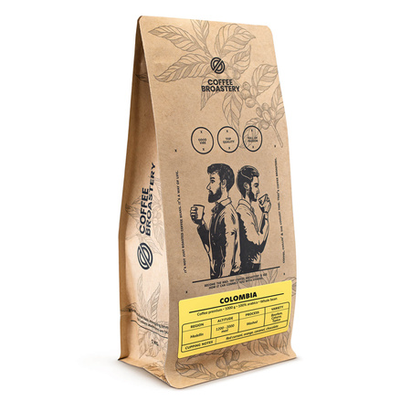 Coffee Broastery - Egész kávébabos Colombia Medellin Premium 1kg