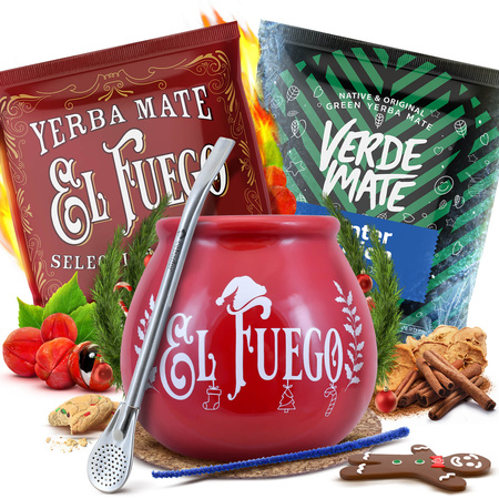 Yerba Mate készlet 2x50g Kalácsa + Bombilla