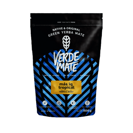 Yerba Verde Mate Green Mas IQ Trópusi 0,5kg