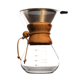 Kávéfőző chemex típusú 800 ml + újrafelhasználható szűrő