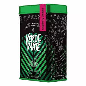 Yerbera - Konzervdoboz + Verde Mate Zöld Málna Vitalitás 0.5kg 