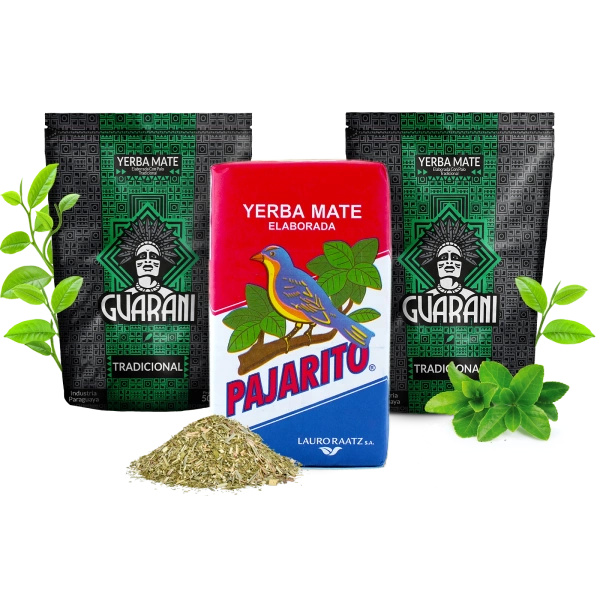 Yerba Mate Pajarito Elaborada Con Palo 2x1kg 2kg