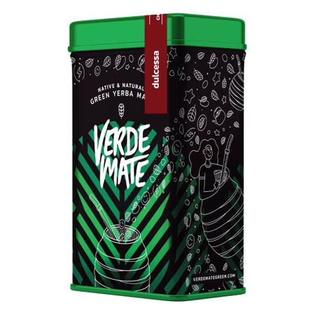 Yerbera - Konzervdoboz + Verde Mate Zöld Dulcessa - Tostada 0.5kg