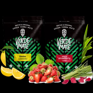 Yerba Verde Mate Limon Very Strawberry gyümölcsös 1kg