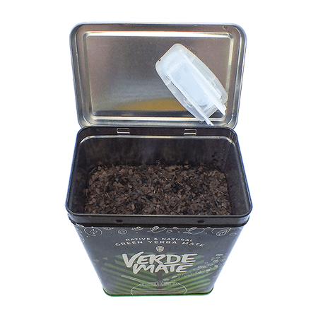 Yerbera - konzervdoboz + Verde Mate Zöld pirított Prażona 0.5kg 