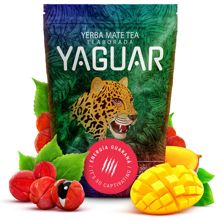 Ajándékkészlet Yerba Mate Yaguar Energia 0,5kg