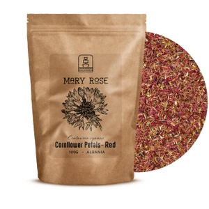 Mary Rose – Búzavirág szirmok (piros) 100 g