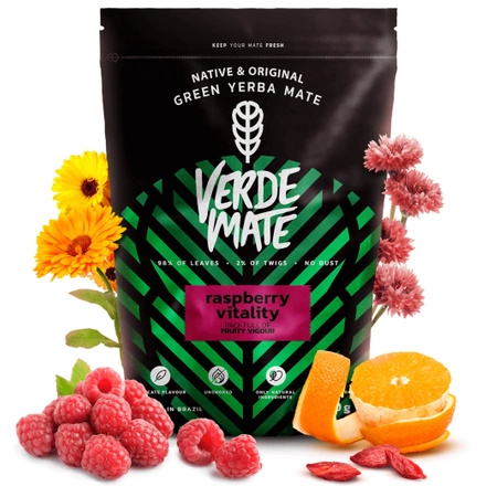 Verde Mate Zöld Málna Vitalitás 0.5kg