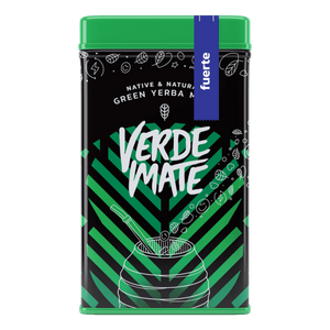 Yerbera - konzervdoboz + Verde Mate Fuerte 0,5kg 