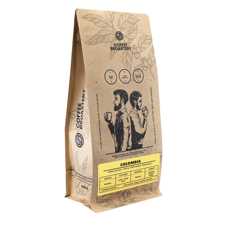 Coffee Broastery - Egész kávébabos Colombia Medellin Premium 400g