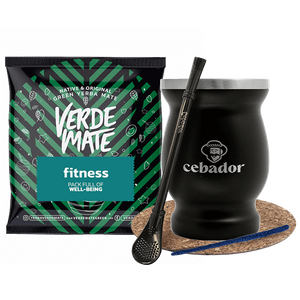 The original yerba mate set from Cebador