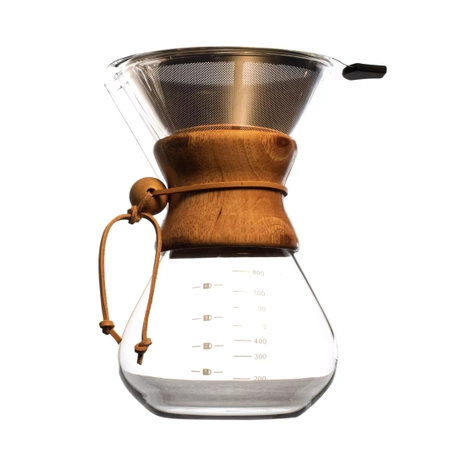 Kávéfőző chemex típusú 800 ml + újrafelhasználható szűrő