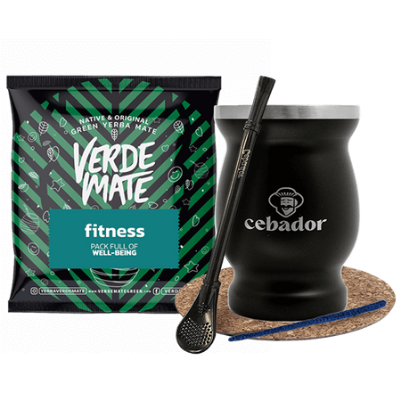 The original yerba mate set from Cebador