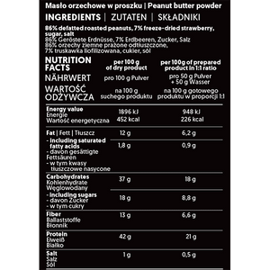 Nustino Mogyoróvajpor 3x200g