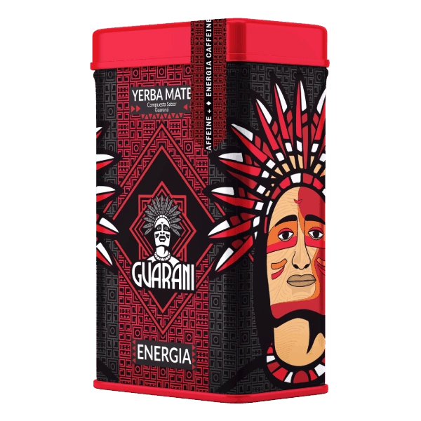 Yerbera - konzervdoboz + Guarani Energia koffein + 0,5kg 