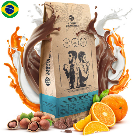 Coffee Broastery - Egész kávébabos Brazil Guaxupe Premium 1kg