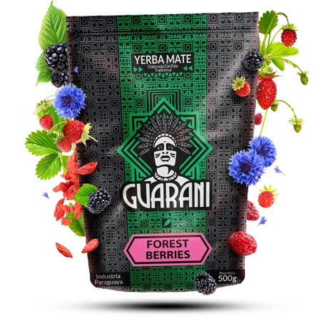 Yerba Mate Guarani gyümölcs Calabash készlet 2x500g