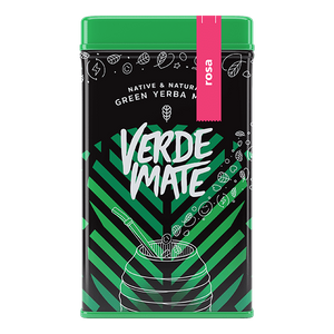 Yerbera - konzervdoboz + Verde Mate Green Rosa 0.5kg 