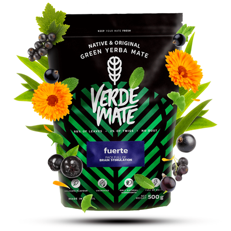 Yerba Verde Mate Zöld Fuerte 0,5kg