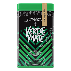 Yerbera - Konzervdoboz + Verde Mate Zöld Sarsaparilla 0.5kg 