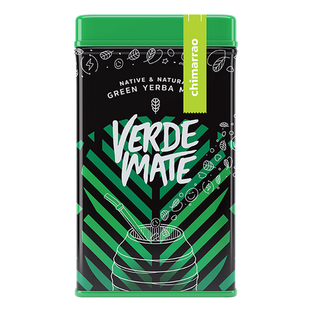 Yerbera - Konzervdoboz + Verde Mate Zöld Chimarrao 0.5kg 