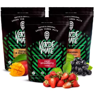 Yerba mate szett Verde Mate Zöld gyümölcsös 3x500 1.5kg