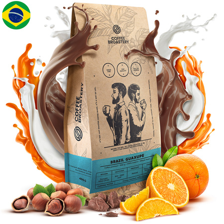 Coffee Broastery - Egész kávébabos Brazil Guaxupe Premium 400g