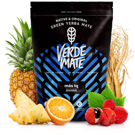 Készlet Yerba Verde Mate Mas IQ 0,5kg + TermoColador