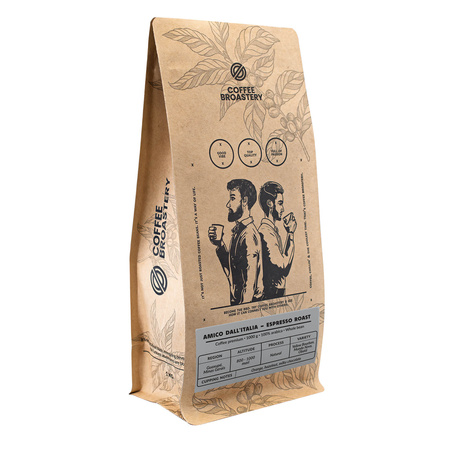 Coffee Broastery - Egész kávébabos Amico dall'Italia Espresso Roast 1kg