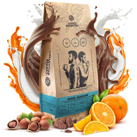 Coffee Broastery - Egész kávébabos Brazil Guaxupe Premium 1kg