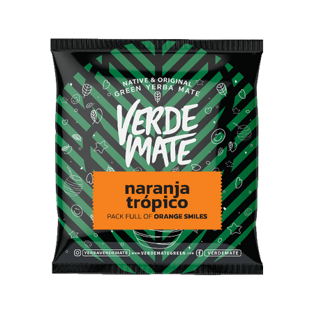 Verde Mate zöld Naranja Tropico 50g