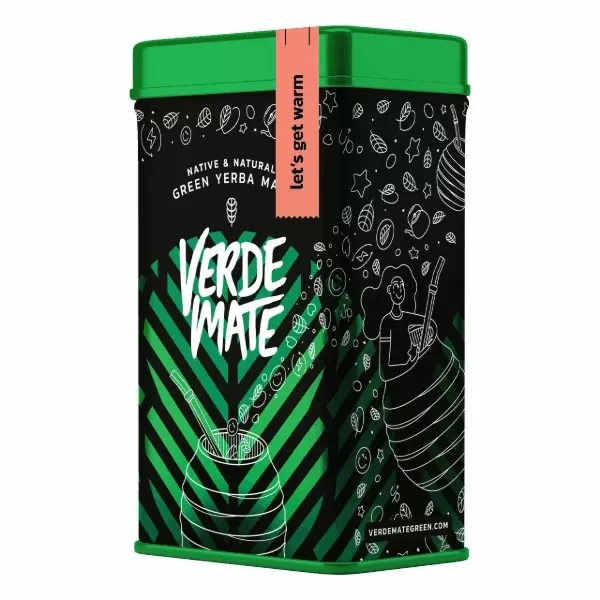 Yerbera - Tin Can + Verde Mate Green Zöld melegedjünk 0.5kg 