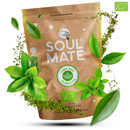 Yerba Mate készlet Soul Mate Elaborada 500g 0,5kg Yerbomos + Mate Tökre + Bombilla