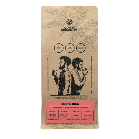 Coffee Broastery - Egész kávébabos Costa Rica San Rafael Speciality 400g