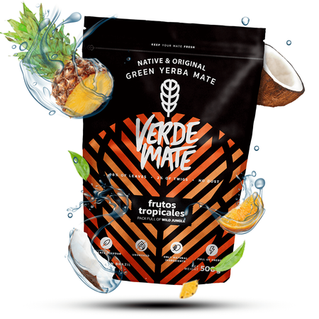  Yerba Verde Mate Zöld Frutos Tropicales 0,5kg