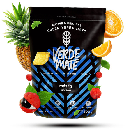 Készlet Yerba Verde Mate Mas IQ 0,5kg + TermoColador