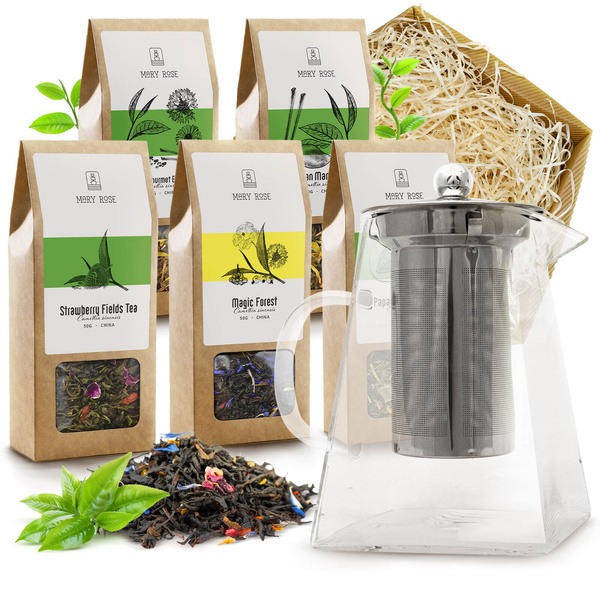 Mary Rose - Ajándék teáskészlet + teáskanna főzővel