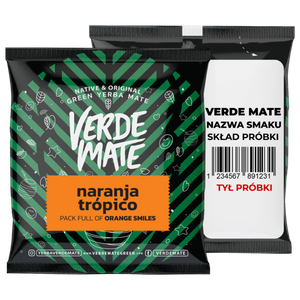 Verde Mate zöld Naranja Tropico 50g