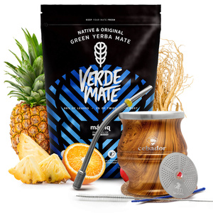 Készlet Yerba Verde Mate Mas IQ 0,5kg + TermoColador