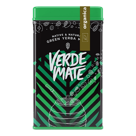 Yerbera - konzervdoboz + Verde Mate Green Organica 0.5kg 