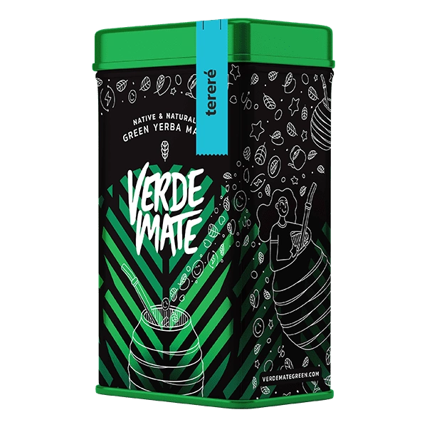 Yerbera - Konzervdoboz + Verde Mate Zöld Terere 0.5kg 