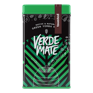 Yerbera - konzervdoboz + Verde Mate Zöld pirított Prażona 0.5kg 