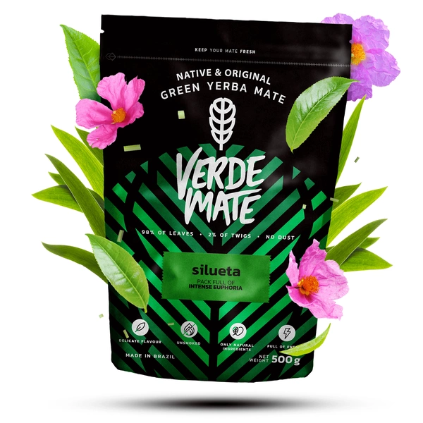 Yerba Verde Mate Zöld Silueta 0,5kg