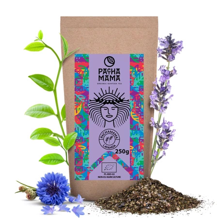 Guayusa Pachamama Lavanda - bio minősített guayusa levendulával - 100g